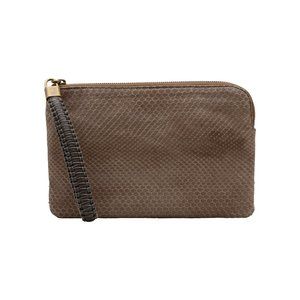 NWT - NADA SAWAYA - OLIVIA python Wristlet bag